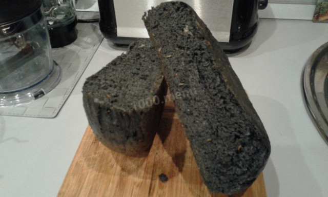 Хлеб с активированным углем