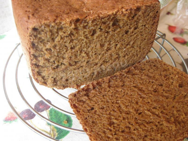 Дарницкий хлеб с солодом в хлебопечке