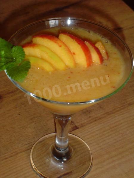 Персиково-апельсиновый коктейль