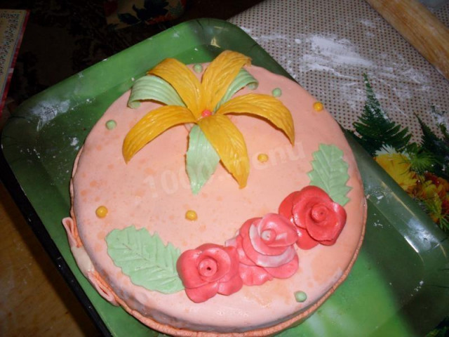 Фруктовый торт орт на годовщину