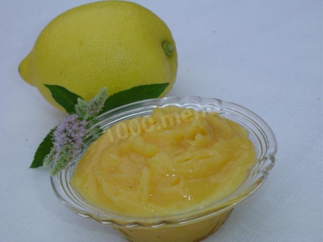 Лимонный творог - Lemon curd