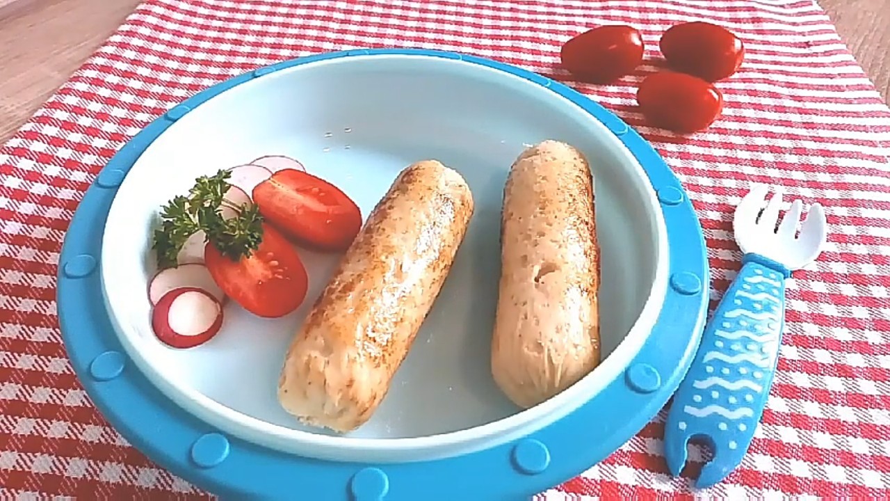 Сосиски из куриной грудки в домашних условиях в пищевой пленке рецепт с фото