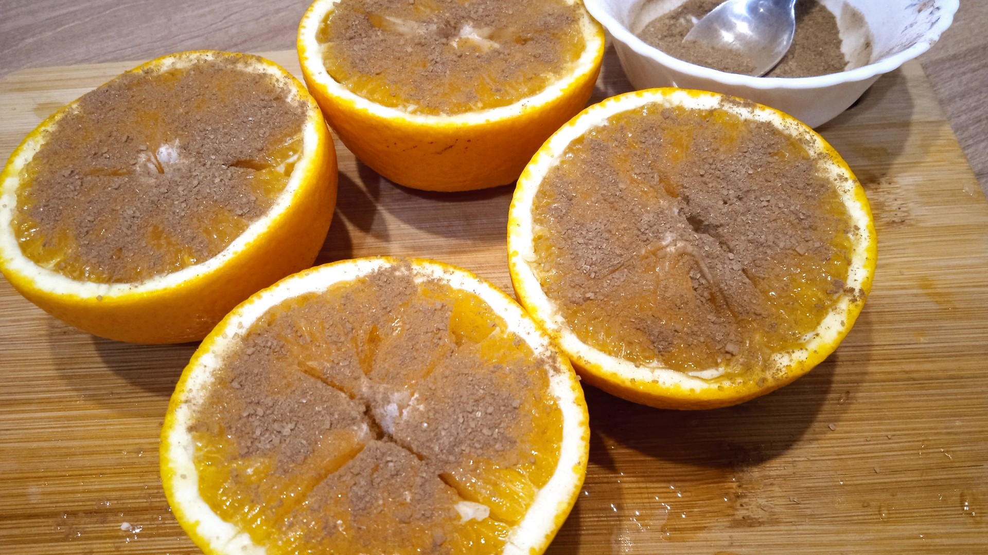 Печеные апельсины