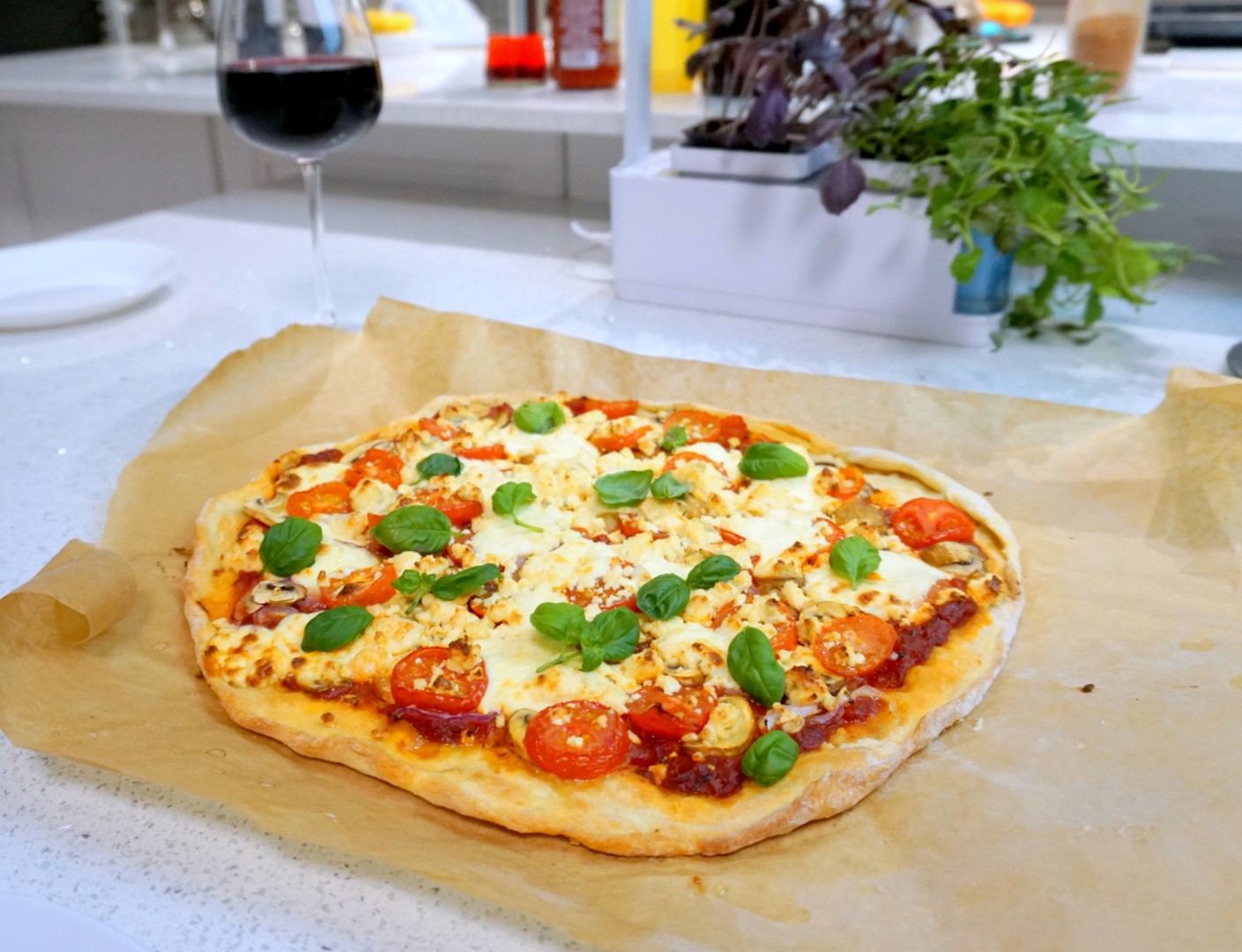 цельнозерновое бездрожжевое тесто для пиццы фото 2