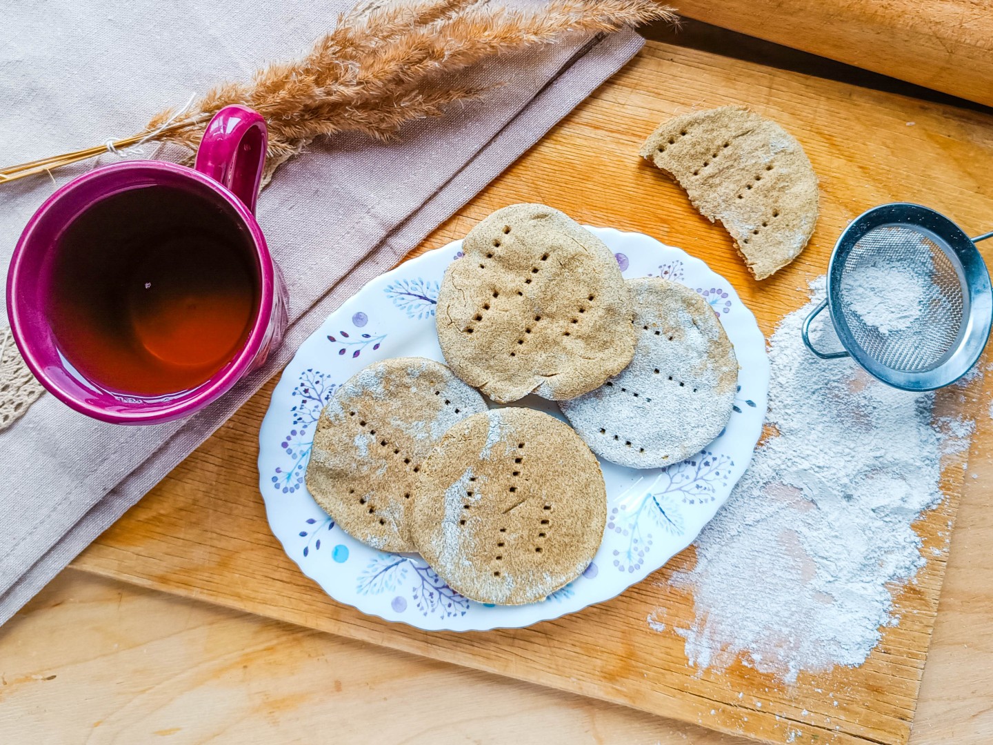 Ржаные лепешки без дрожжей в духовке рецепт с фото пошагово - 1000.menu