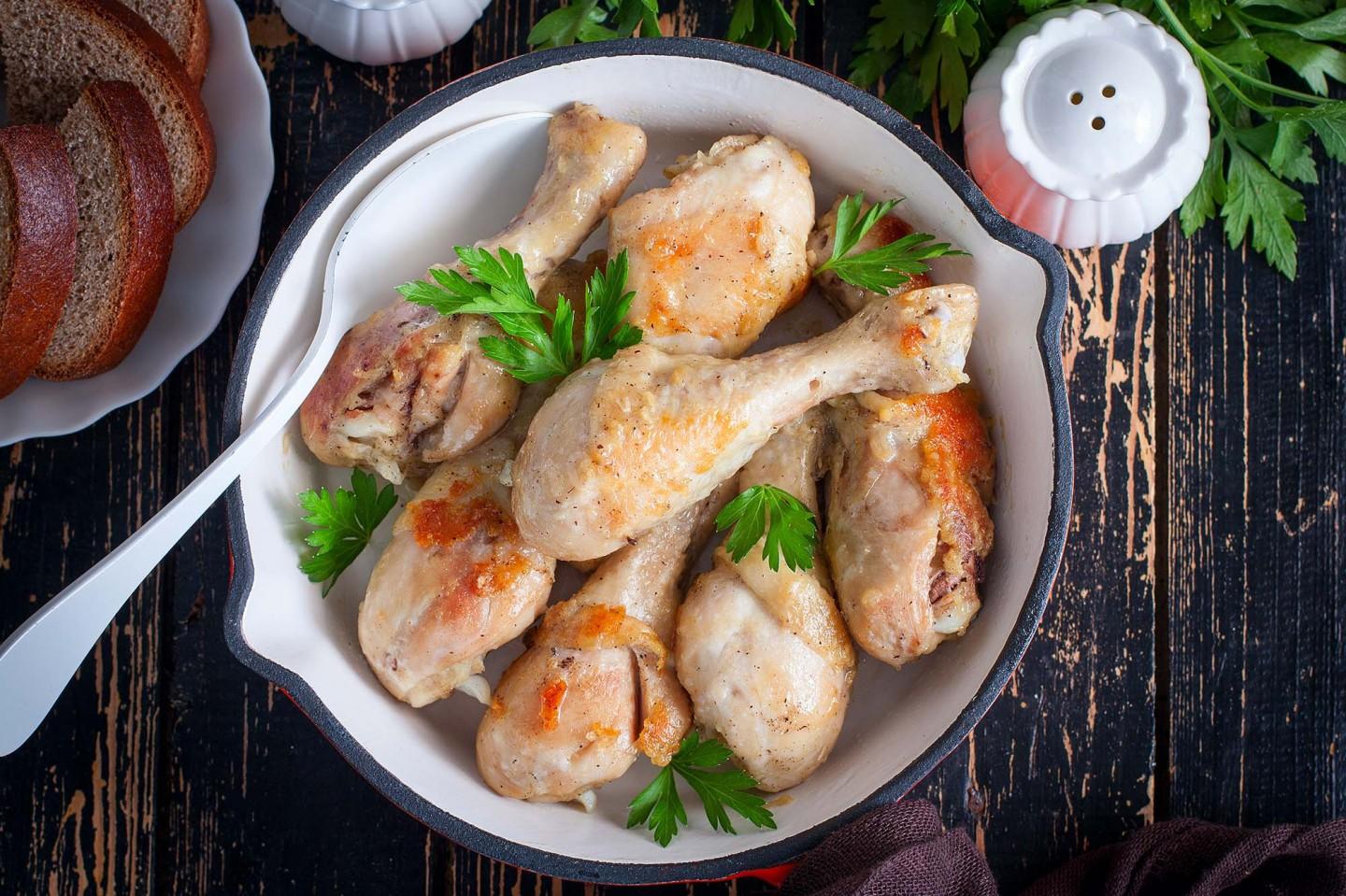 Как приготовить вкусные куриные ножки на сковороде: лучшие рецепты