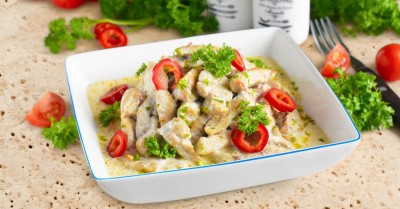 Гуляш из свинины с подливкой без томатной пасты