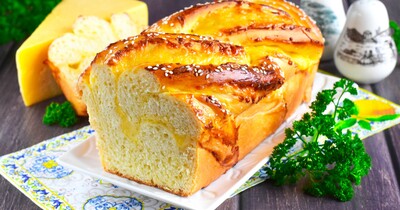 Сырный хлеб в духовке