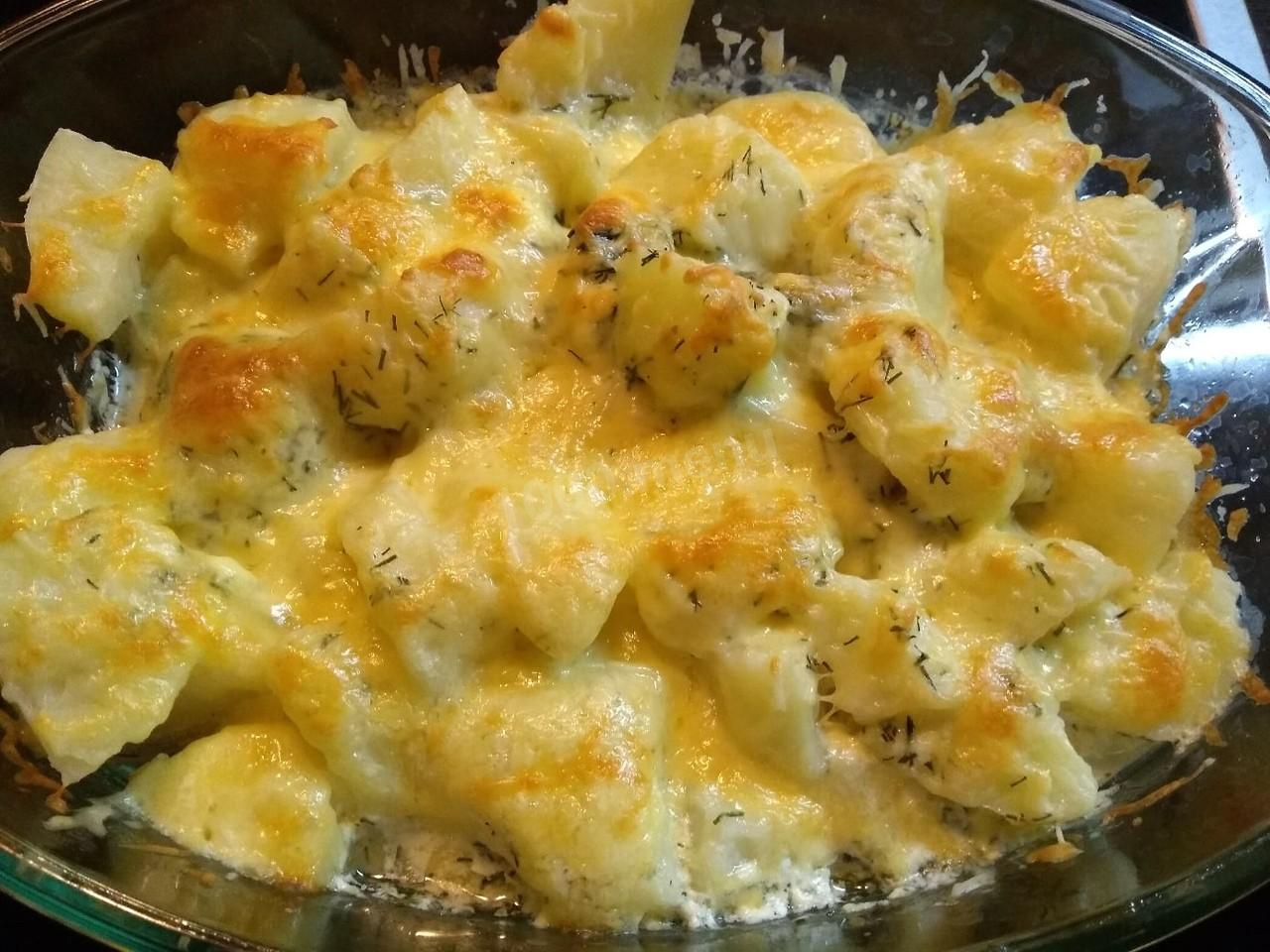 Картошка с сыром в духовке рецепт с фото пошагово с сыром и майонезом