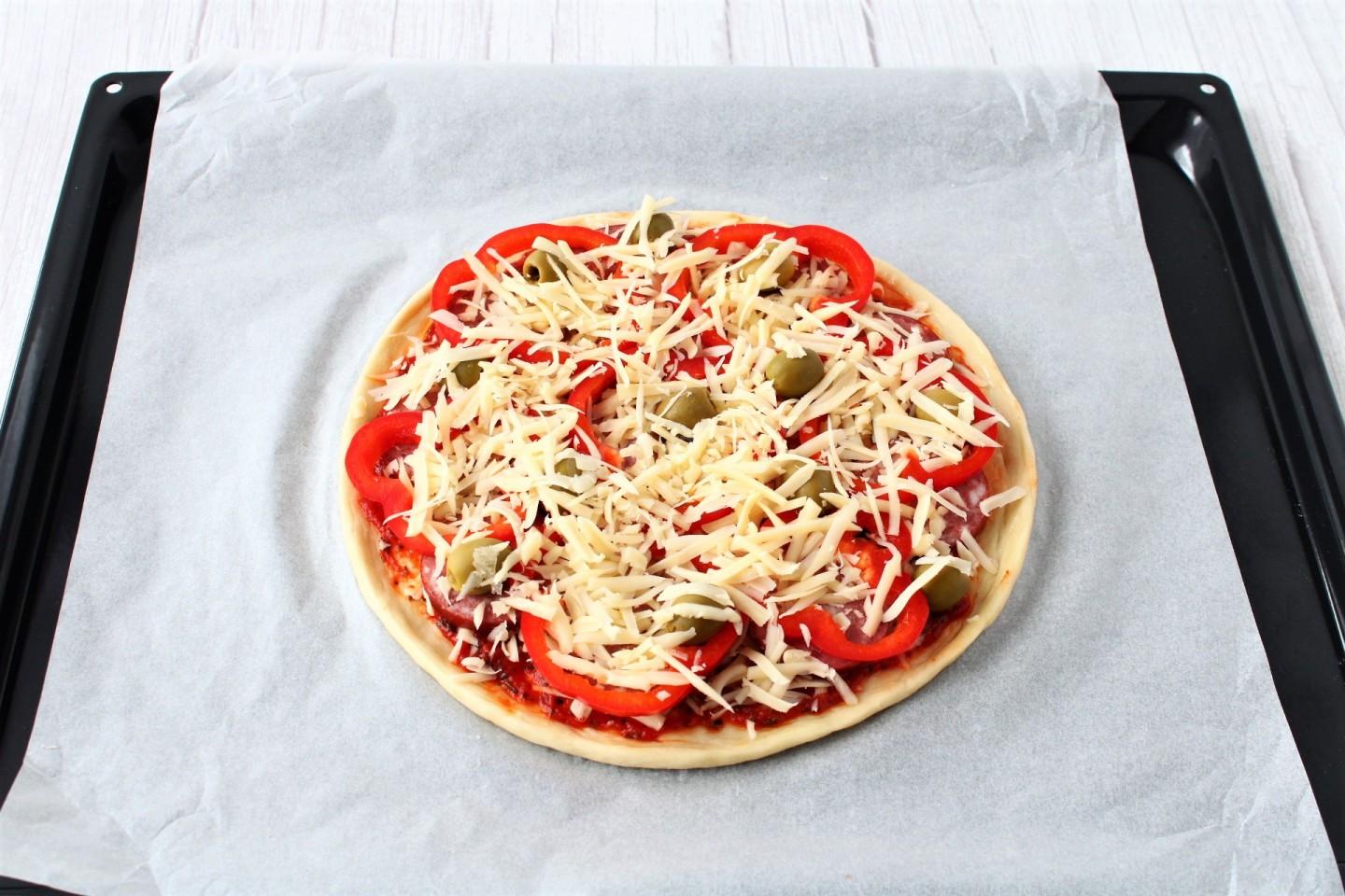 когда нужно класть сыр в пиццу в духовке фото 18