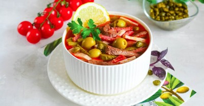 Солянка сборная мясная классическая