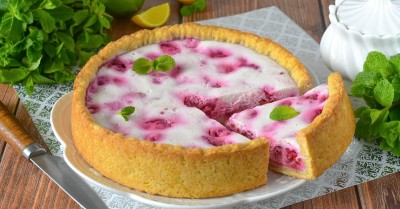 Малиновый пирог