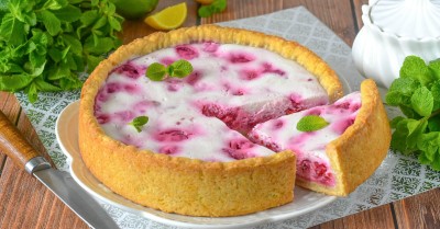 Малиновый пирог