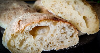 Чиабатта двухчасова