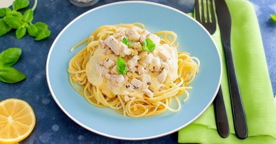 Спагетти с курицей