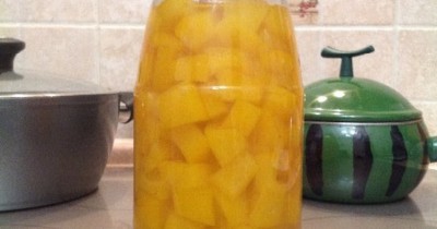 Маринованная тыква с сахаром на зиму