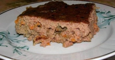 Печеночная запеканка с манкой в духовке