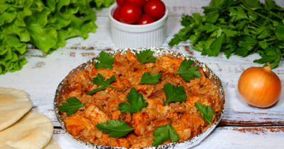  Шашлык на противне в духовке из свинины с жидким дымом - пошаговый рецепт приготовления с фото  