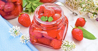 Клубника в сахаре на зиму без варки