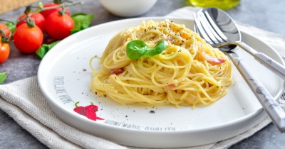 Спагетти Карбонара с сыром классические