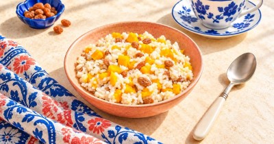 Рис с тыквой и изюмом