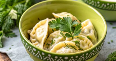 Курзе с творогом и картошкой