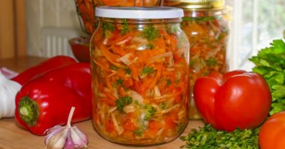 Заправка для борща на зиму без свеклы