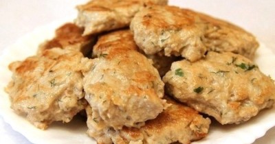 Котлеты из индейки манные