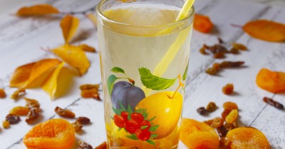 Компот из кураги и изюма