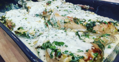 Чкмерули. Курица по-грузински. Шкмерули.