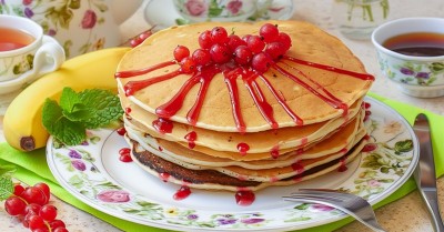 Банановые панкейки