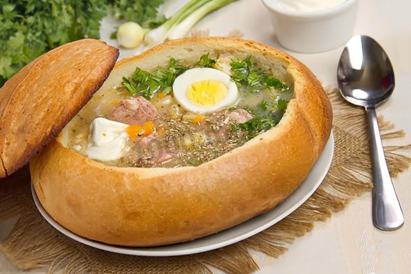 Суп В Хлебе Рецепт С Фото