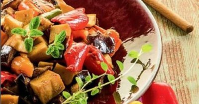 Хе из баклажан корейское с чесноком