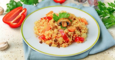 Постная пшенная каша