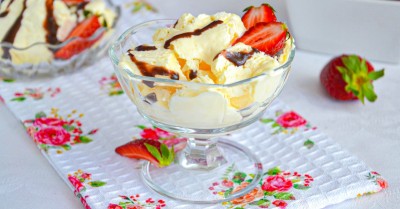 Мороженое из сливок и молока без сливочного масла
