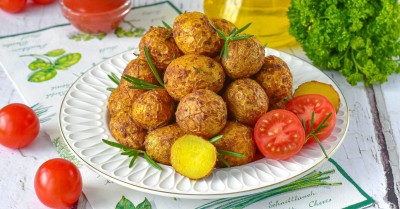 Беби картофель в аэрогриле