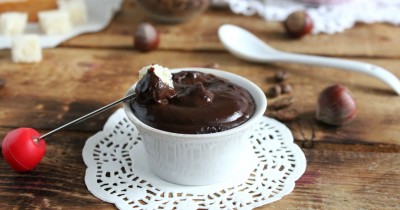 Шоколадный крем из какао для торта наполеон