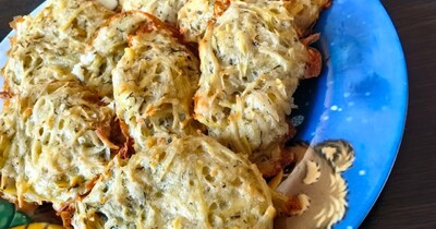 Драники картофельные ПП, запеченные