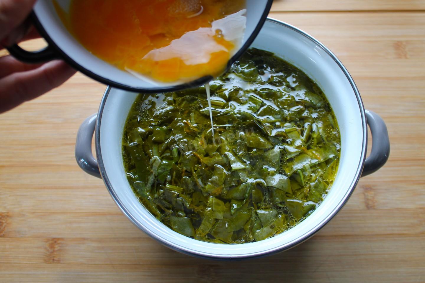 Суп щавелевый классический рецепт с фото