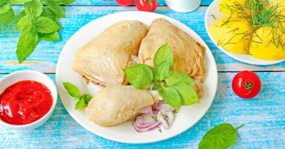 Вареная курица