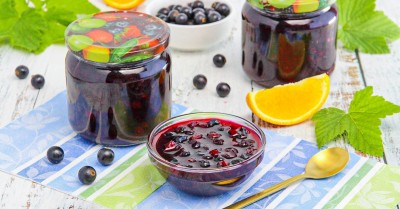 Варенье из черной смородины с апельсином на зиму