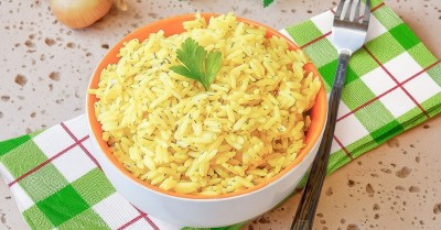 Рис на сковороде на второе быстро и вкусно