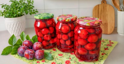 Сливы в сиропе на зиму
