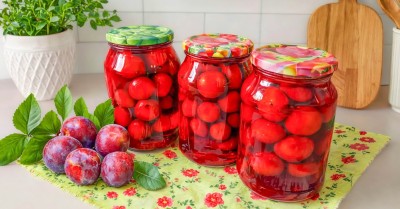 Сливы в сиропе на зиму