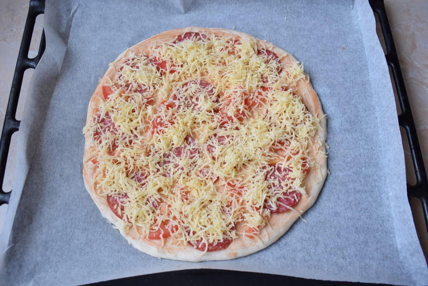 начинка с сыром и колбасой для пиццы фото 18