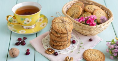 Овсяное печенье на кефире