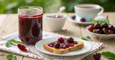 Вишневое варенье с агар агаром