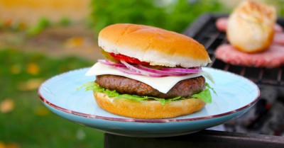 Бургеры на гриле