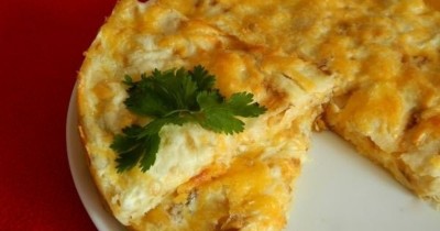 Сырный пирог из лаваша с майонезом в духовке