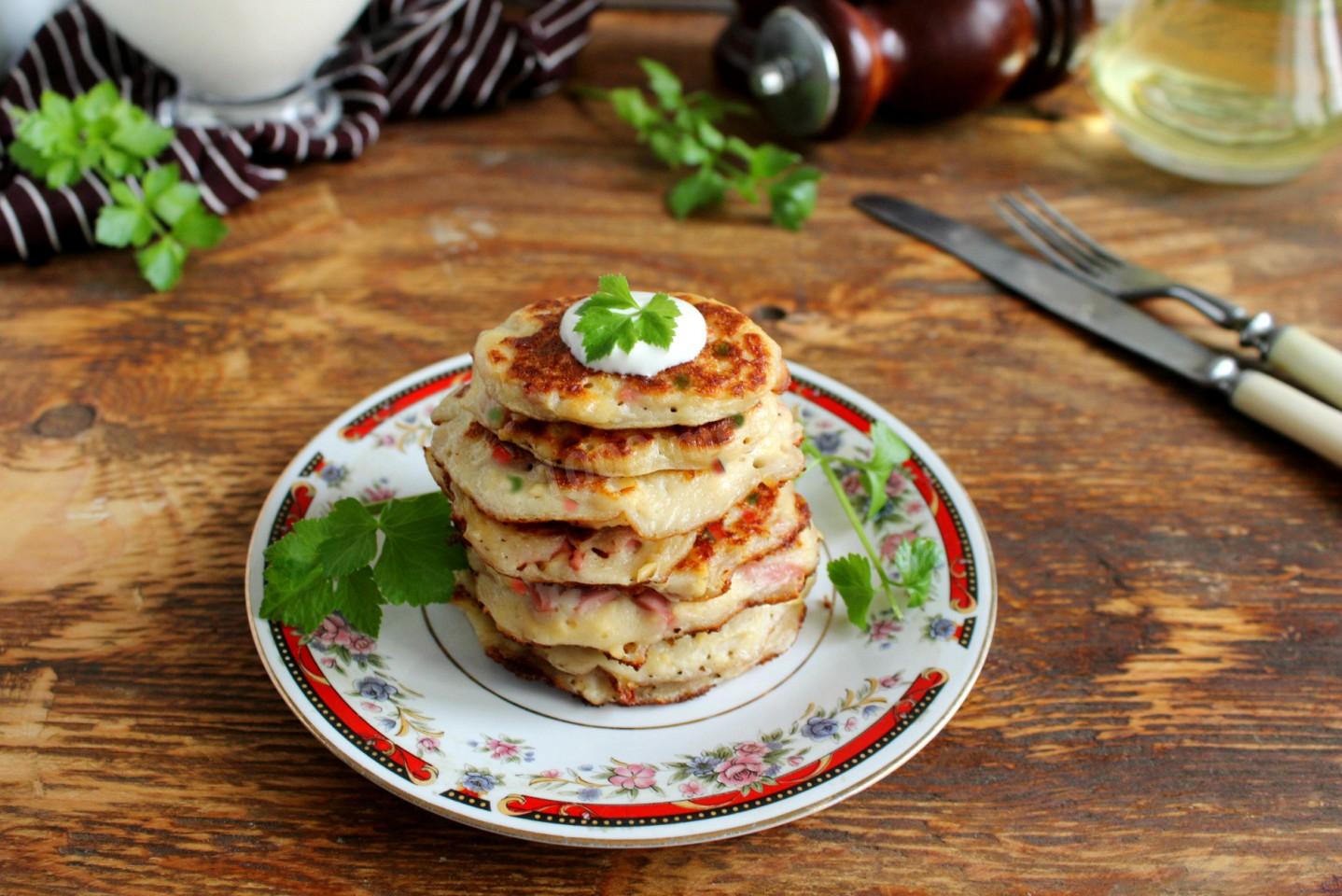 Пицца-оладьи